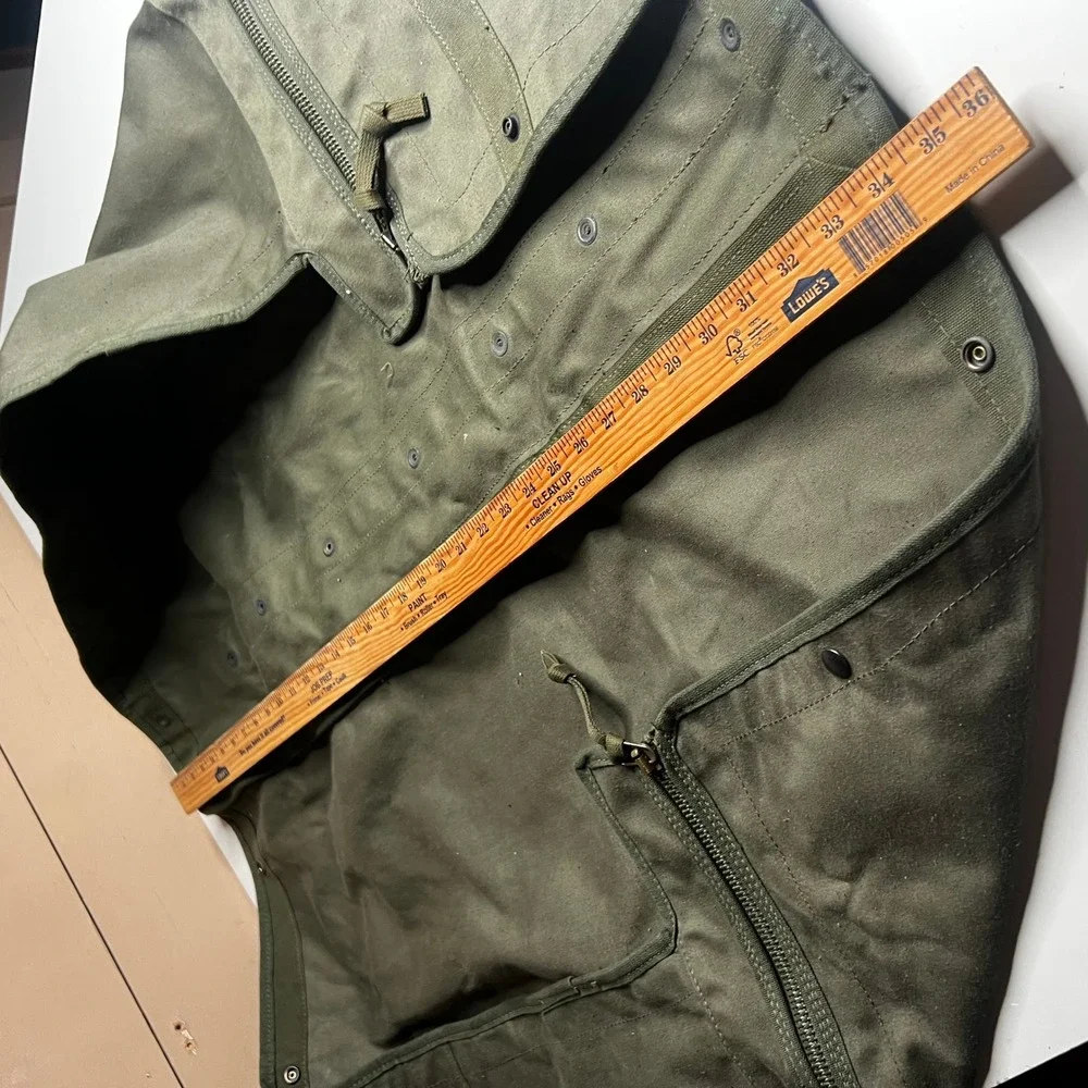 Vintage Military Olive Drab Canvas Duffel Bag Equipment Carrier Utility Gear
